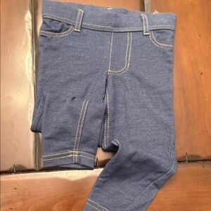Carter's Navy Blue Stretch Jeggings with Contrast Stitching